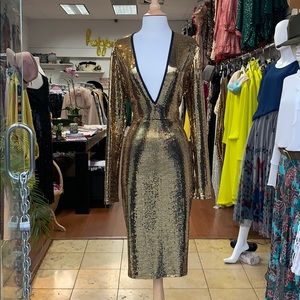 Gold New year New you Dress